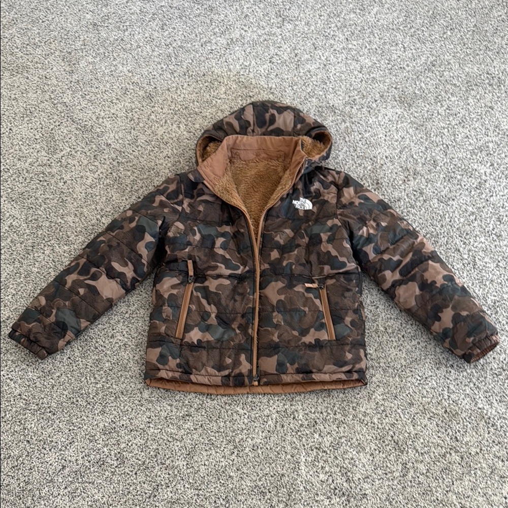 Boys North Face Reversible Jacket